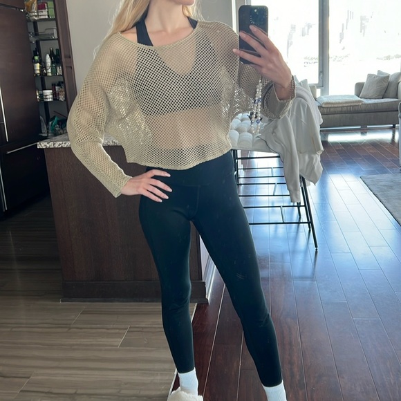 Zara Crochet Off Shoulder Top - Picture 3 of 5